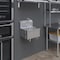 Amgood Stainless Steel Hands Free Wall Mounted Hand Sink 17 in. x 15 in. with double knee valves and faucet SINK HS-17KV-Z - alternate 9